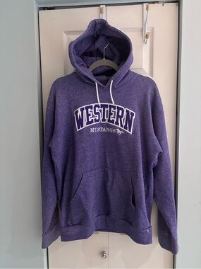 Western Mustangs Purple Hoodie